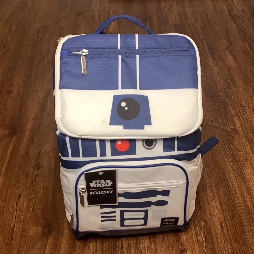 Igloo R2D2 Star Wars 24 Can Daypack Backpack Cooler Bag NWT